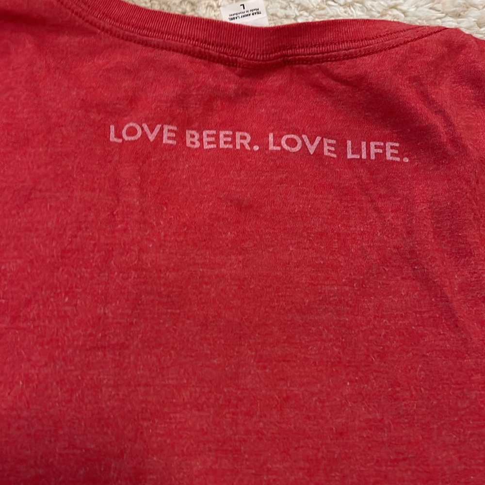 Harpoon Brewery Women’s Tshirt, Large. - Picture 5 of 5
